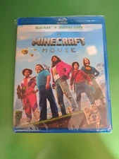 NEW - A Minecraft Movie (Blu-ray + Digital 2025) Jack Black / Jason Momoa