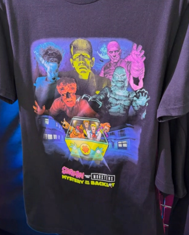 Universal Studios Fan Fest Nights Scooby Doo X Universal Monsters T-Shirt All Si