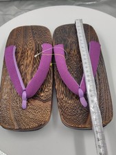 Japanese clog wooden sandals for women or child about 20 to 24cm feet, DDP