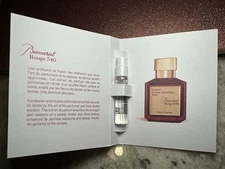 Maison Francis Kurkdjian Baccarat Rouge 540 EXTRAIT de Parfum Sample Spray- 2ml