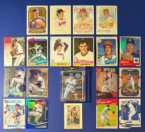 1976-2024 NOLAN RYAN [20 Card Lot] - VINTAGE to MODERN [READ]🔥🔥🔥