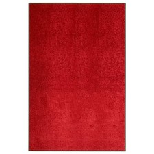 Doormat Washable Red 120x180 cm