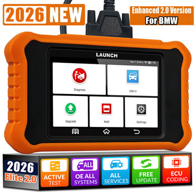 LAUNCH Creader Elite 2.0 For BMW/MINI/Rolls Car Diagnostic Tool Key Programmer