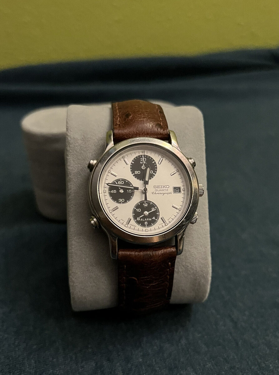 Seiko Chronograph Quartz Panda Vintage | eBay Seiko Chronograph Quartz Panda Vintage | eBay