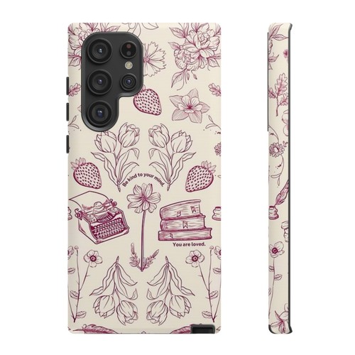 Blush Bookish Coquette Phone Case | X22 - 第 244/271 張圖片