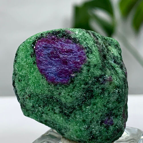 53G Natural green Ruby zoisite (anylite) crystal sample Healing - Picture 5 of 16
