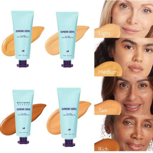 Westmore Beauty Creme All Over Complexion Perfector - Rich 3.3OZ Hot - Picture 2 of 16