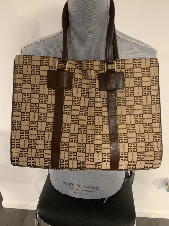 Bolso de Mano Givenchy Vintage Marrón Foto 4 de 4