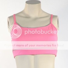 Adidas ClimaLite Bright Pink Racer Back Sports Bra Womans NWT