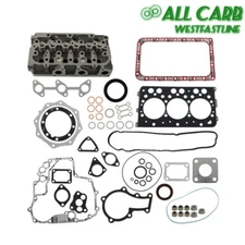 For Kubota D782 Engine Full Cylinder Head Assembly Full Gasket Kit
