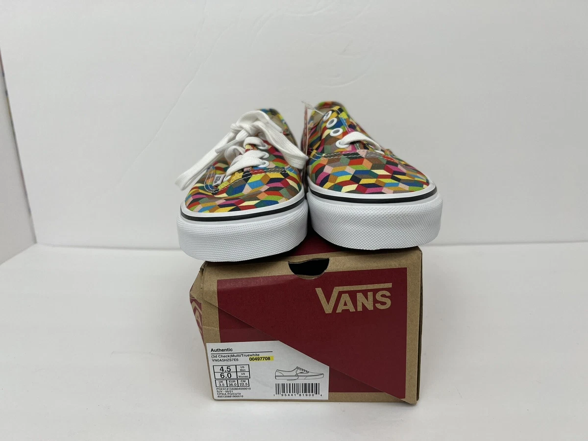 Trippy vans shop checkered