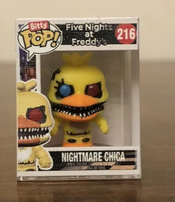 NIGHTMARE CHICA #216 Bitty Pop! Five Nights at Freddy's Vinyl Figure FNAF Funko