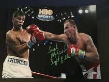 MICKY WARD AUTOGRAPHED 16X20 PHOTO 