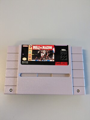 Bulls vs. Blazers and the NBA Playoffs (SNES, 1992)