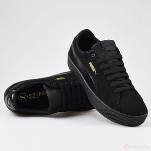 puma vikky platform all black