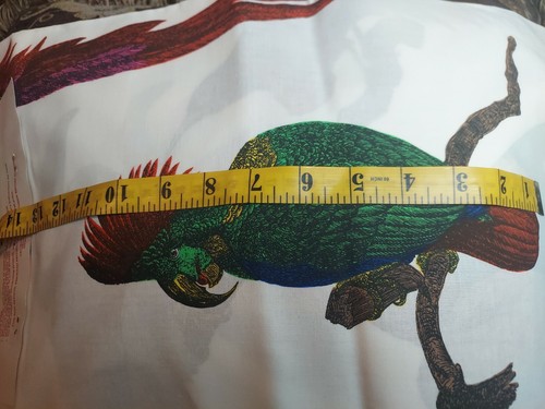 Vintage Craft Appliques Fabric By ABC TEXTILE CO., INC 45"×18" NOS Birds cotton - Picture 9 of 11