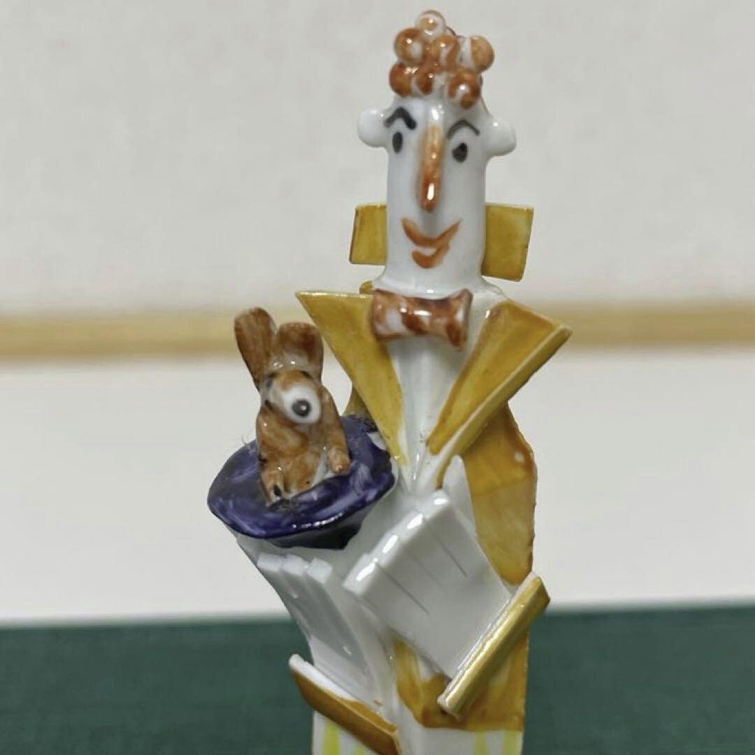 ◇PIERROTS◇PETER STPANG◇Meissen◇Ａ◇ Pierrots Doll Meissen Figurine Peter Strang Handcrafted 2016 Mini