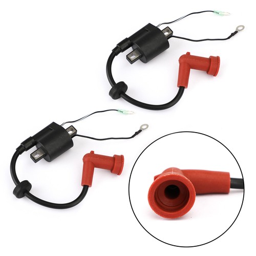 2x Outboard Engine Ignition Coil fit for Yamaha 40hp 40X E40X MHL 66T-85570-00 - Picture 9 of 10