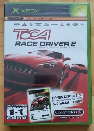 ToCA Race Driver 2: The Ultimate Racing Simulator + Bonus (Microsoft Xbox, 2004) - Picture 1 of 3