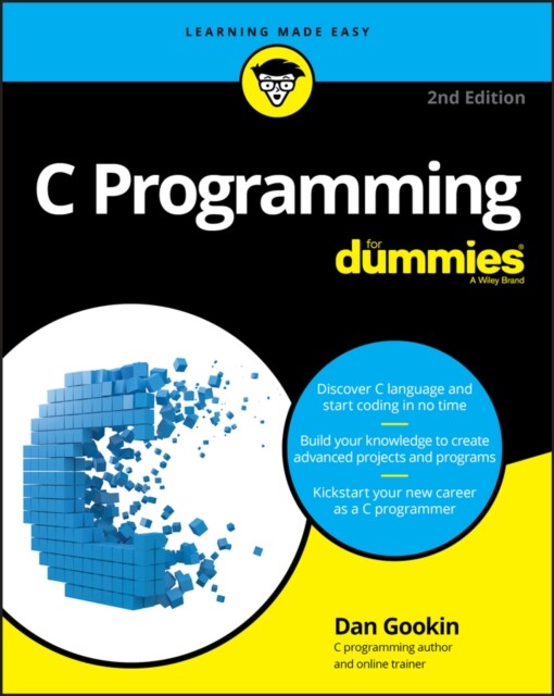 C Programming For Dummies 9781119740247 Dan Gookin - Free Tracked Delivery