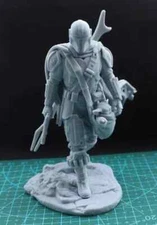 1/24 Resin Figure Model Kit Future Science Fiction Warrior Diorama GK Statue 