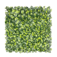 20"x20" Artificial Faux Ficus Leaf Privacy Fence Screen Ficus Decor Panels Hedge
