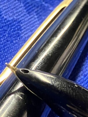 PILOT ELITE Vintage 14K 585 F Fountain Pen Retro Excellent F/S
