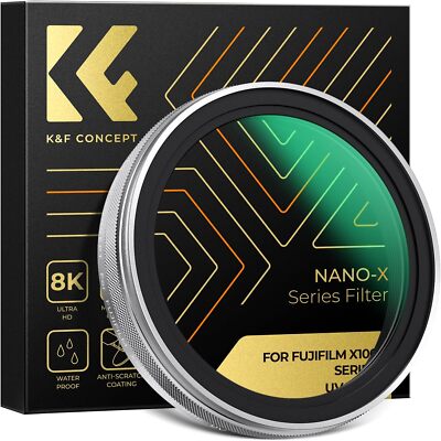 K&F Concept UV Filter für Fujifilm Kamera X100Serie X100/X100F/X100S/X100T/X100V