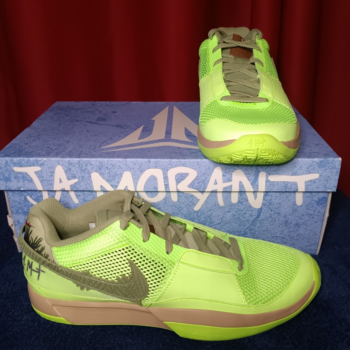 Size 13 - Nike Ja 1 NRG Halloween - Zombie | eBay