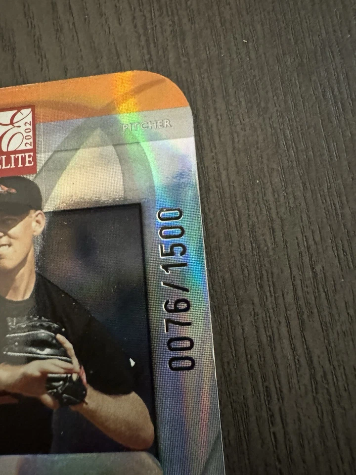 2002 Donruss Elite Turn of the Century Die-Cut Auto /150 /1500 188 SEAN DOUGLASS - Image 3 of 4