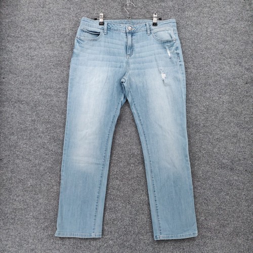 Simply Vera Wang Jeans Womens 12 Mid 