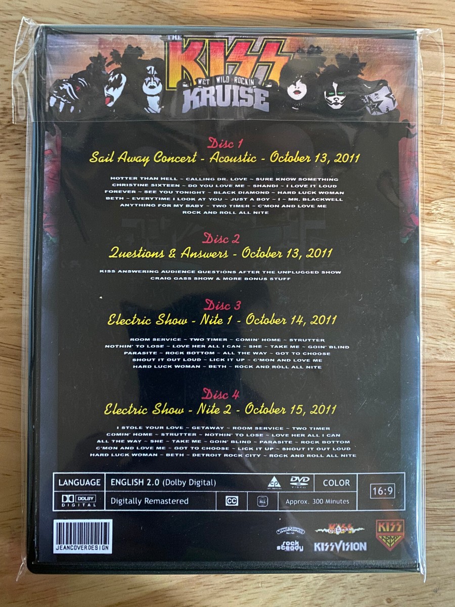 KISS - The Kiss Kruise I From Miami to Nassau Live 2011 DVD Gene