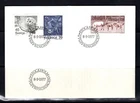 Sweden 1977 birds - owl - art - horses FDC