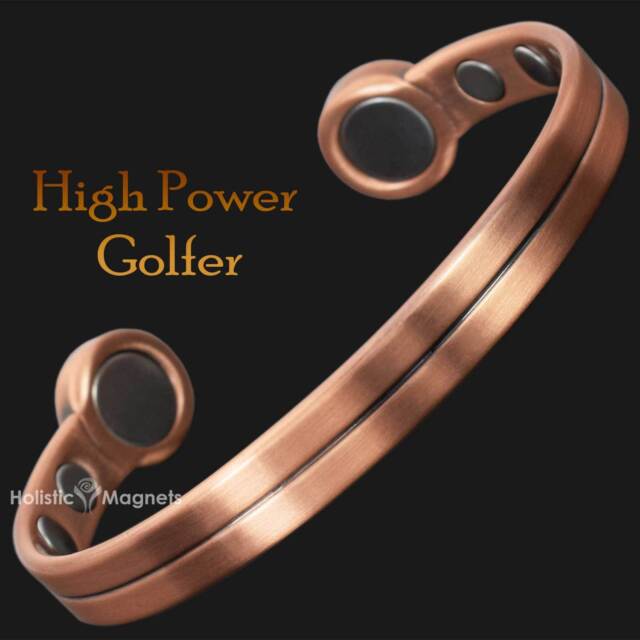 Magnetic Bracelets Men Health Copper Bracelet for Arthritis STRONG Magnets - HPG