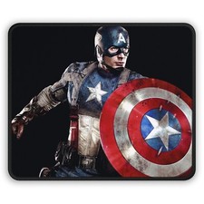 Captain America First Avengers Mouse Pad 9x7 - Marvel Superhero Fan Gift