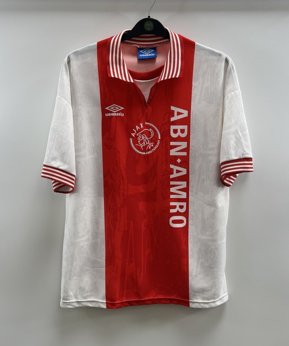 Ajax Home Football Shirt 1996/97 Adults Large Umbro A795 | eBay UK