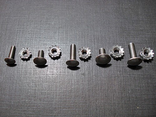 50pcs stainless steel rivet screw nut assortment for Chrysler DeSoto Plymouth - Picture 3 of 4