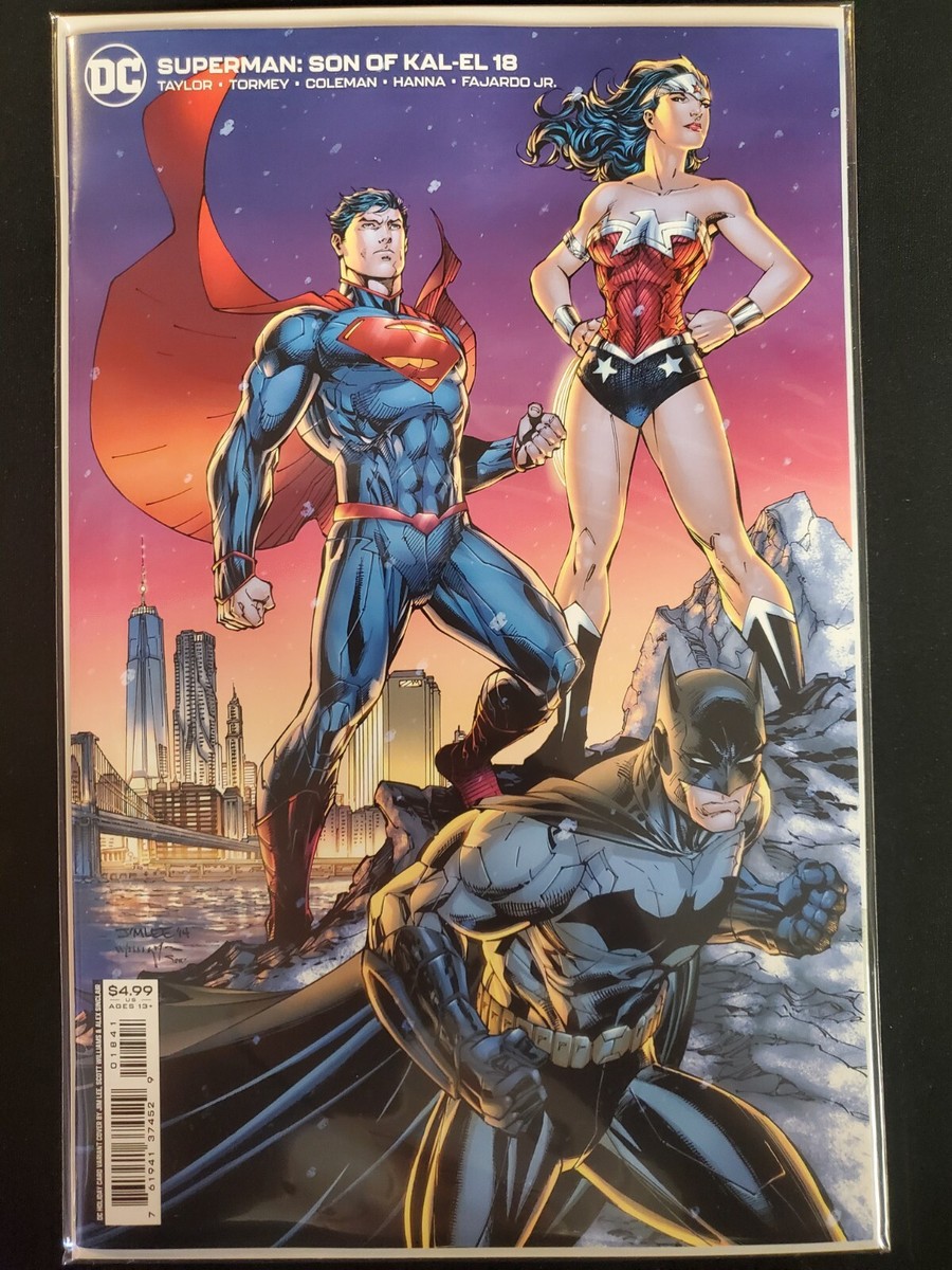 Superman Son Of Kal-El #18 D Holiday Card Variant DC 2022 VF