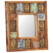 Mirror Multicolor Solid reclaimed wood Medium Decorative Inlays