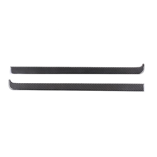 Carbon Fiber Car Center Control Air Outlet Strip Trim For Tesla Model 3 2023-24 - Picture 5 of 12