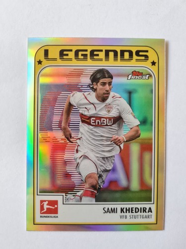 2022-23 Topps Finest Bundesliga VfB Stuttgart Sami Khedira Legend