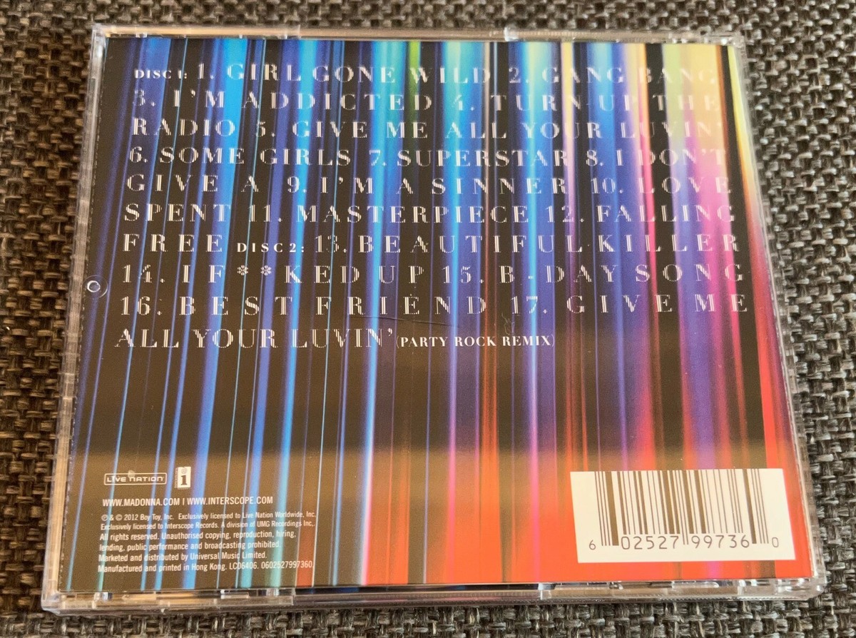 MADONNA MDNA MADE IN HONG KONG 17-TRK 2 CD ALBUM | eBay