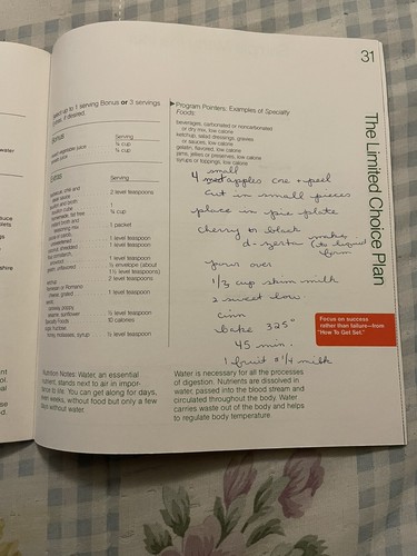 Weight Watchers 1980 Personal Program-USED- 1980. Good Condition. Rare ...