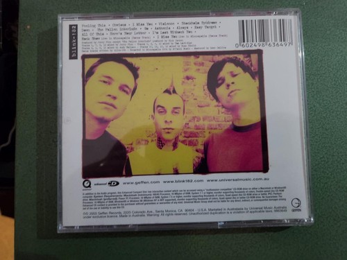 Blink-182 – Blink-182 CD Good Condition FREEPOST IN AUST - Picture 3 of 3