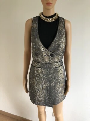combishort smoking jacquard neuf Morgan taille 40 (valeur 79€) taille petit - Photo 1/4