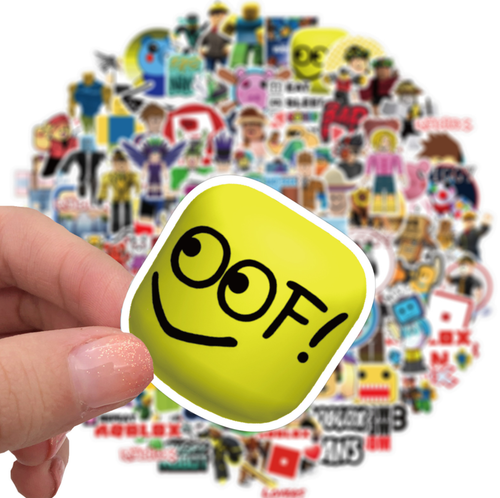 100pcs Roblox Video Game Stickers Bomb Graffiti Vinyl Decal Waterproof Laptop - Picture 2 of 7