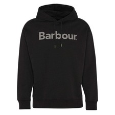 Barbour Nicholas Fit Hoodie Black