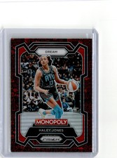 2024 Panini Prizm WNBA #43 Haley Jones Red Icons Prizm Atlanta Dream
