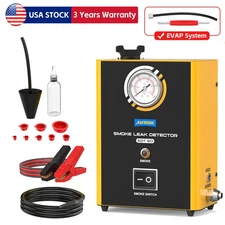 EVAP Smoke Machine Leak Detection Tool Car Pipe Vacuum Smoke Tester Universal 