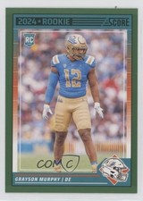 2024 Score Rookies Green Grayson Murphy #388 1fa4